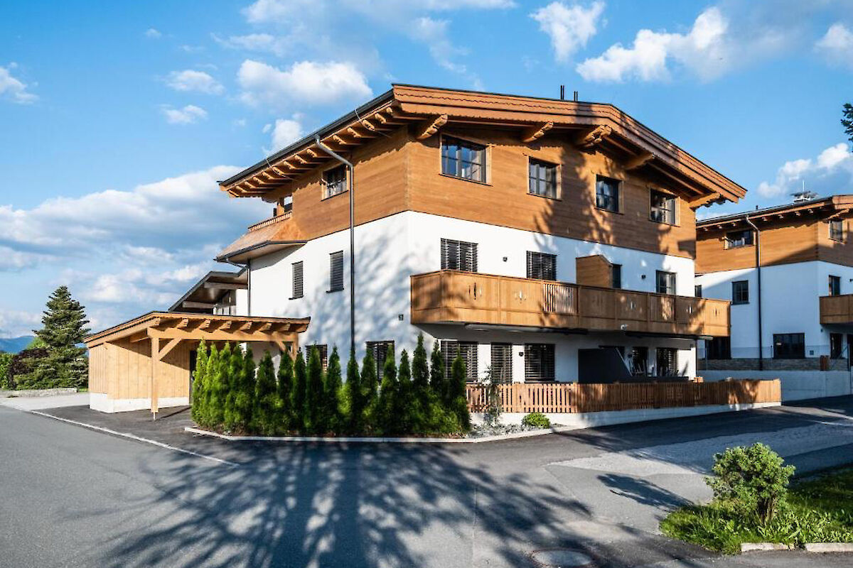 Maisonette near the ski slopes with a view of the Wilder Kaiser