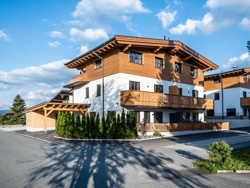 Maisonette near the ski slopes with a view of the Wilder Kaiser