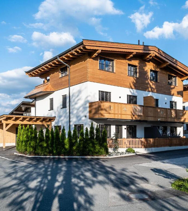 Maisonette near the ski slopes with a view of the Wilder Kaiser