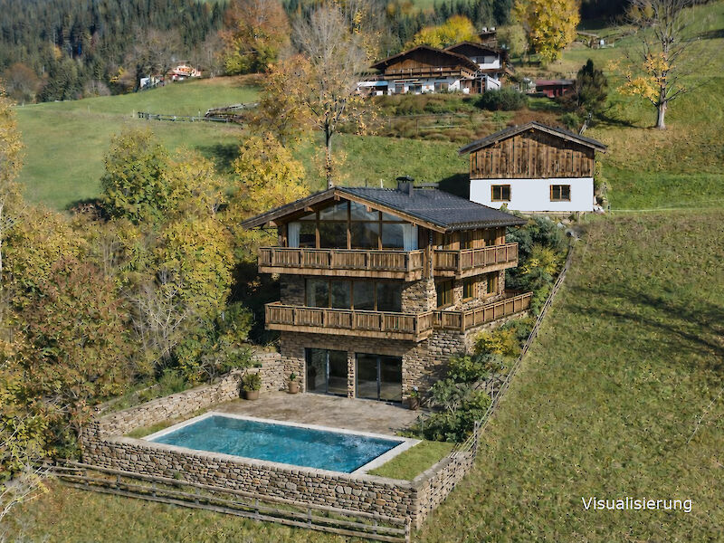 Chalet on the sunny side of Kitzb