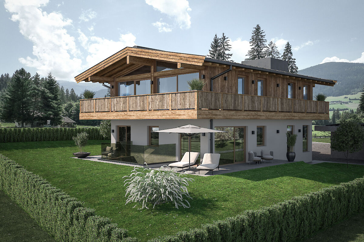 FREIZEITWOHNSITZ - Ferienhaus - Projekt direkt am Golfplatz in Westendorf