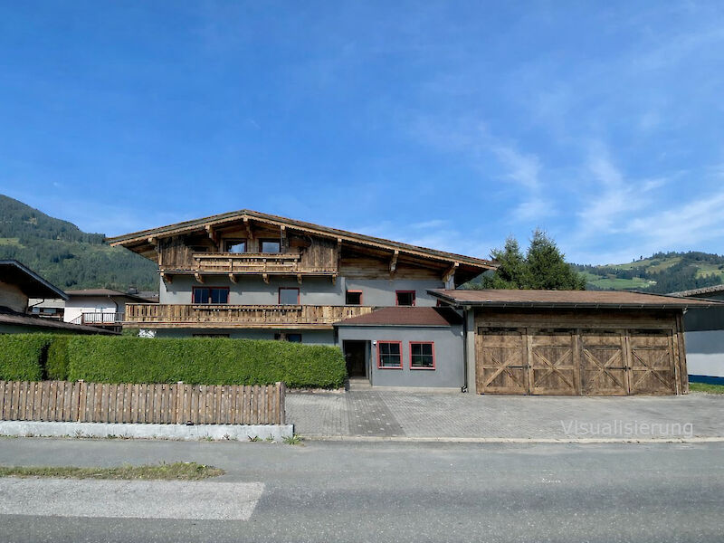 Mehrfamilienhaus mit 4 Wohnungen und großer Garage - Lager - Werkstätte