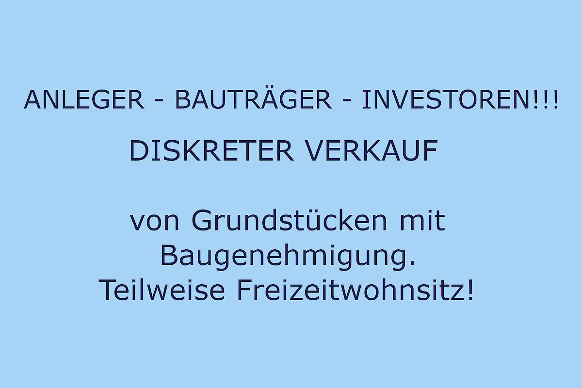 Grundstücke mit Baugenehmigung teilweise mit FREIZEITWOHNSITZ in Kitzbühel und Umgebung