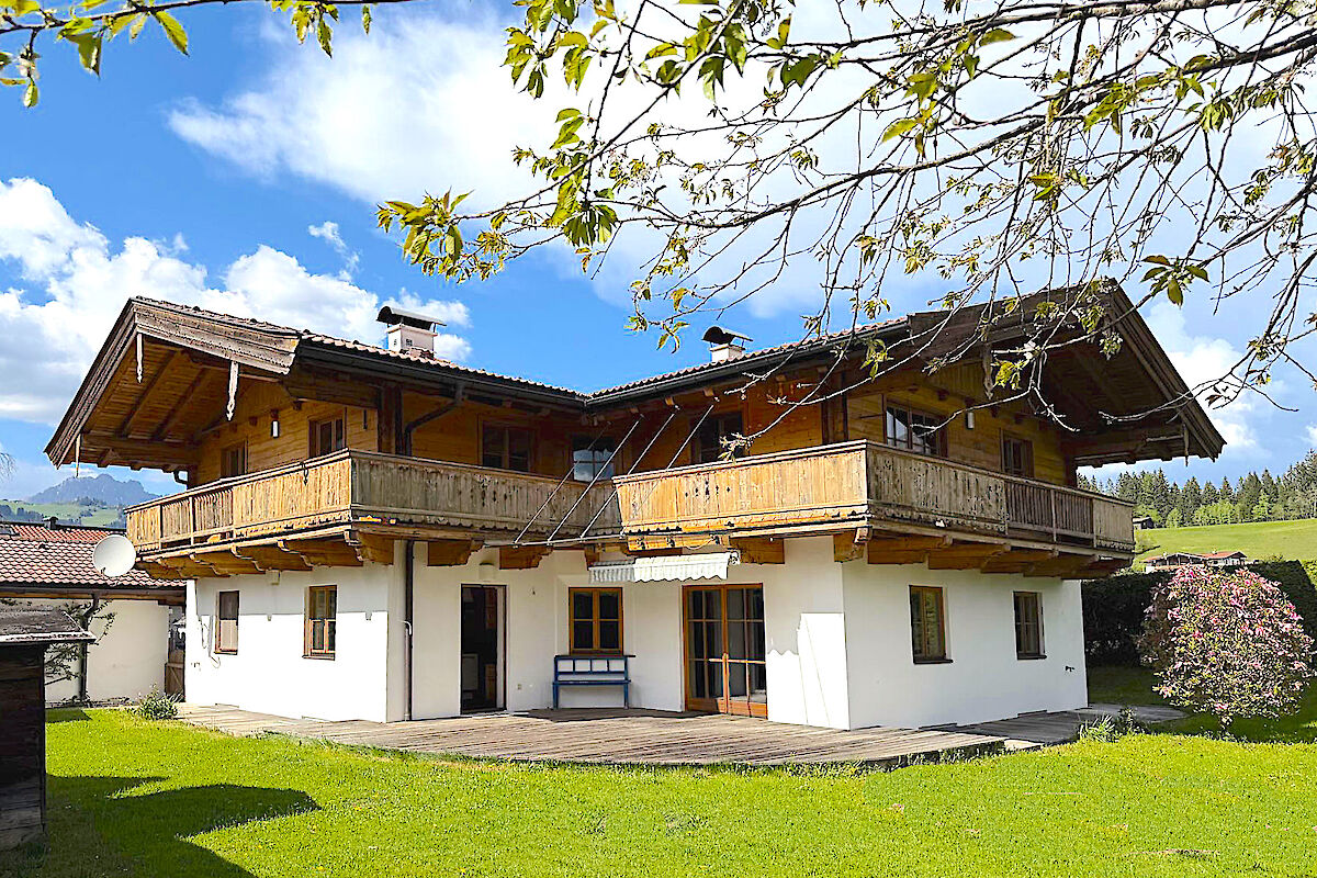 Einfamilienhaus mit Einliegerwohnung in Reith bei Kitzbühel mit Kaiserblick
