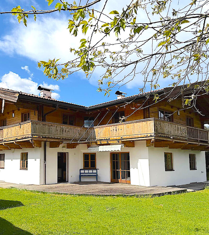 Einfamilienhaus mit Einliegerwohnung in Reith bei Kitzbühel mit Kaiserblick
