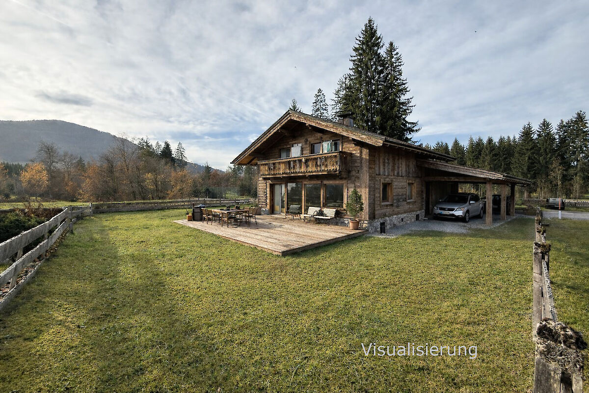 Existing building in a unique location directly on the golf course of Westendorf
