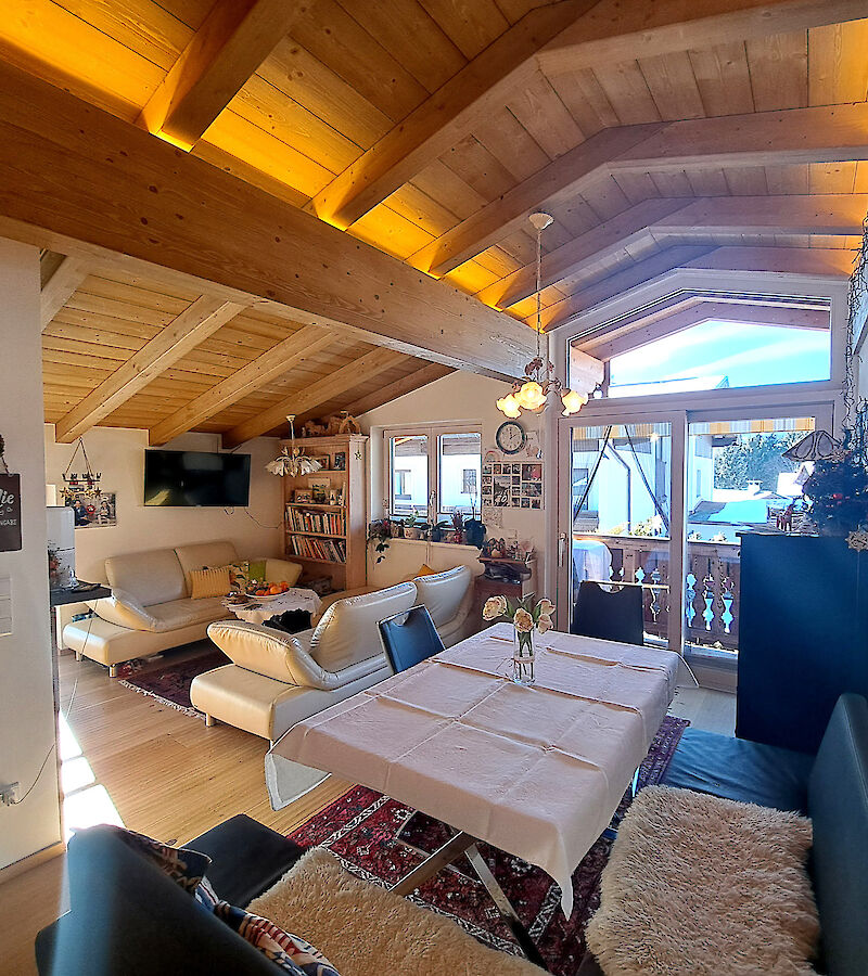 Apartment for sale on sunny hill in Kirchberg in Tyrol