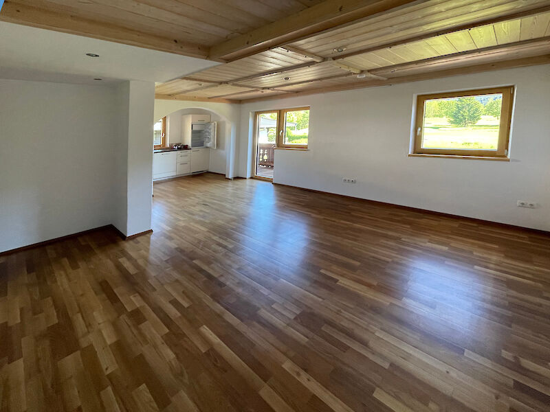 Apartment for rent on the 1st floor directly on the golf course with a view of the Kaiser Mountains